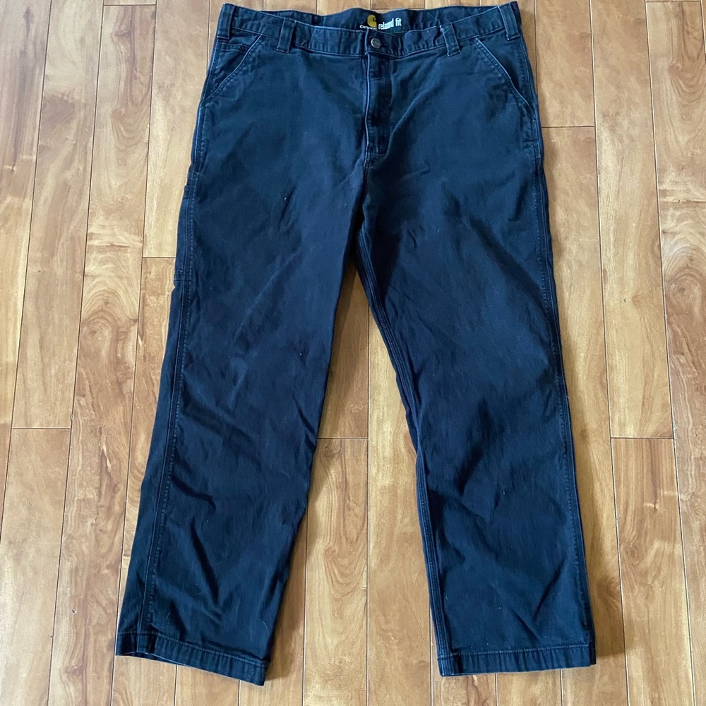 Carhartt Men’s Size 42x32 Blue Pants Relaxed Fit
